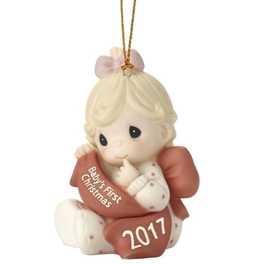 Precious Moment Dated”Baby First Christmas “2017