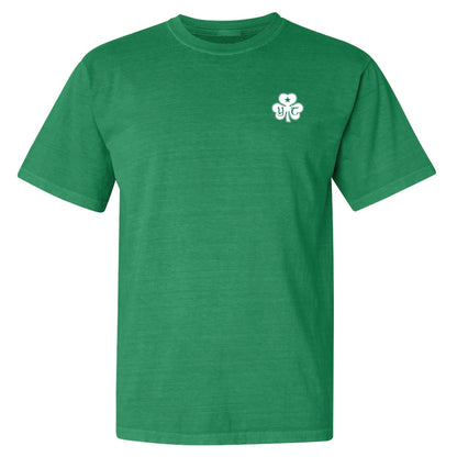 Charleston Apparel - Customizable Celtic Clover Shirt Irish Green St. Patrick's: Large
