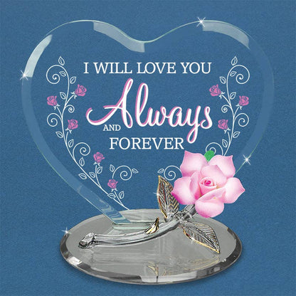 Glass Baron - EM5 807-PA: Rose "Always & Forever"