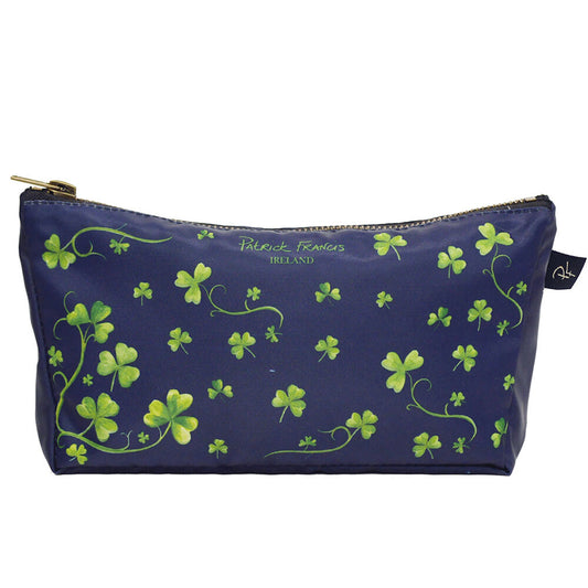 Patrick Francis Navy & Shamrock Cosmetic Case