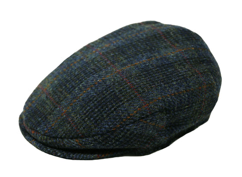 Hanna Hats of Donegal, Scottish Harris Tweed Vintage Cap