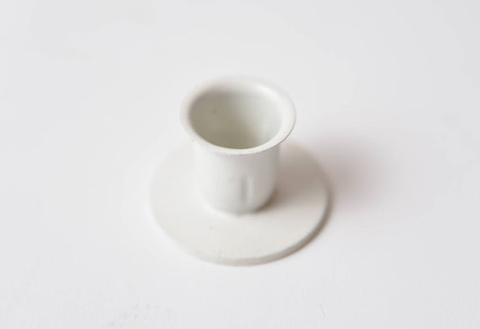 LMS Wholesale - White Iron Round Taper Holder