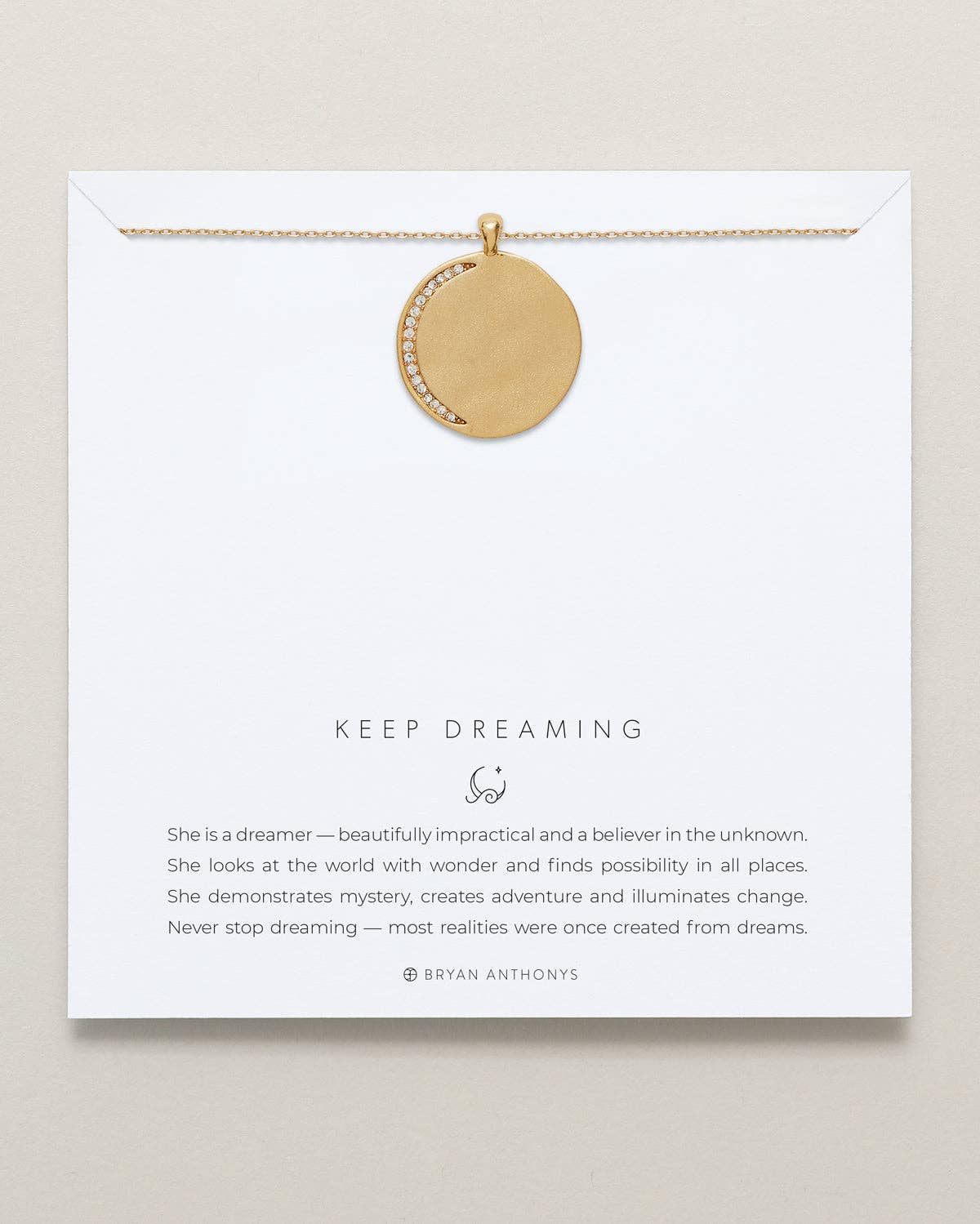 Bryan Anthonys - Keep Dreaming Necklace: Silver
