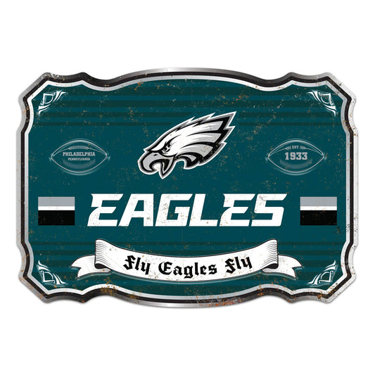 Party Animal, Inc. - Philadelphia Eagles Giant Metal Sign