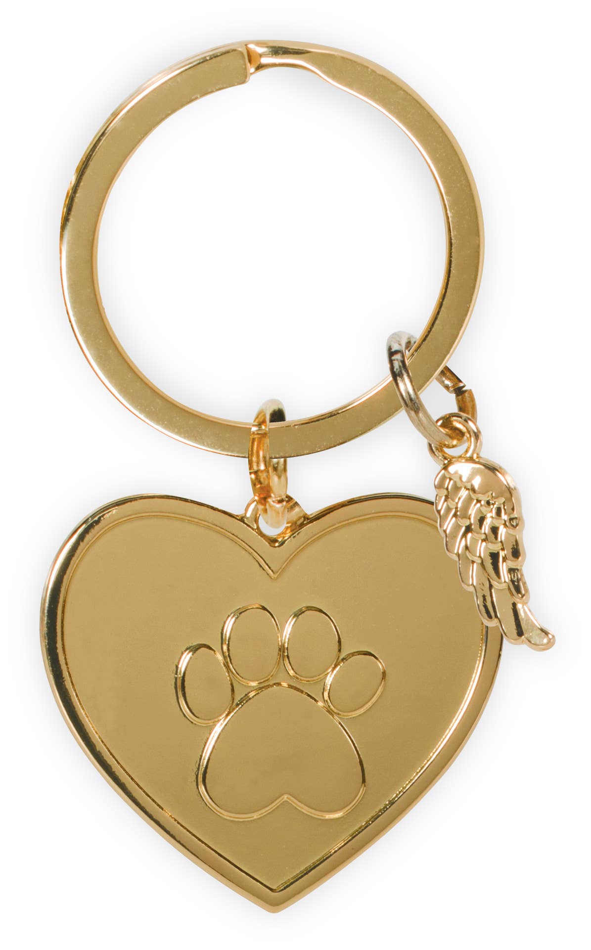 AngelStar - Listen to your Heart - Rainbow Bridge Keychain