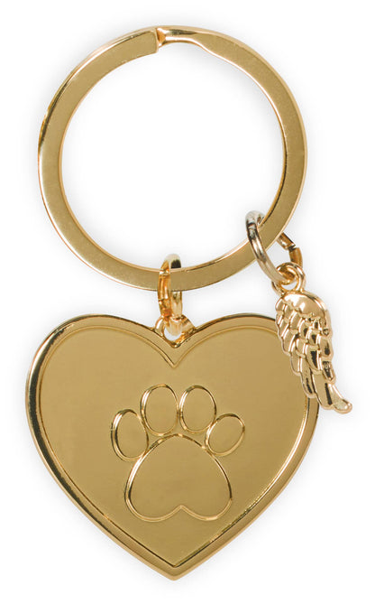 AngelStar - Listen to your Heart - Rainbow Bridge Keychain