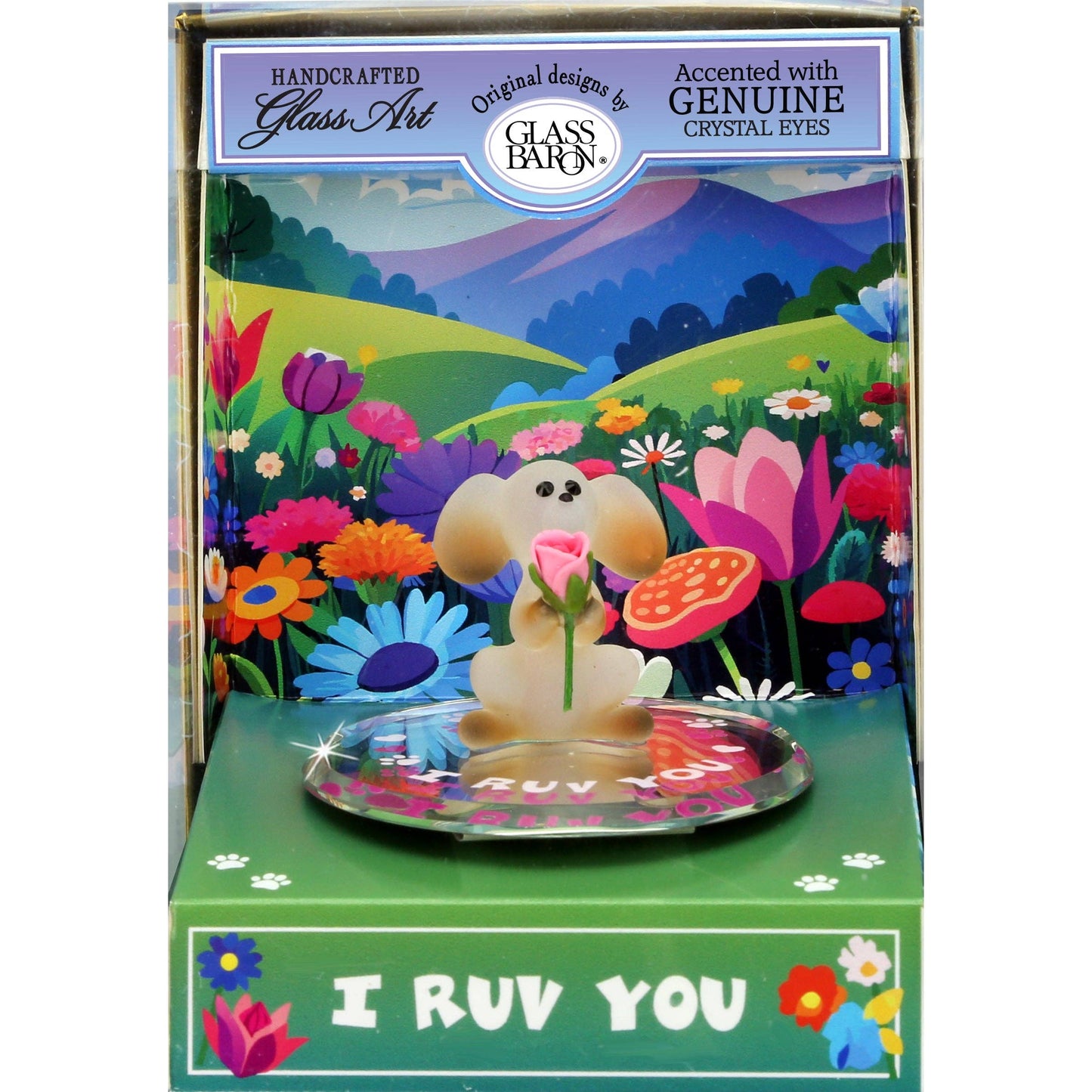 Glass Baron - K2-S0 119-RU: Puppy "I Ruv You"
