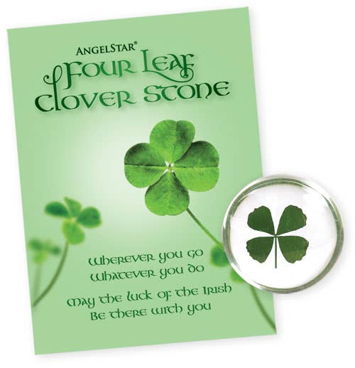 AngelStar - Four Leaf Clover Stone