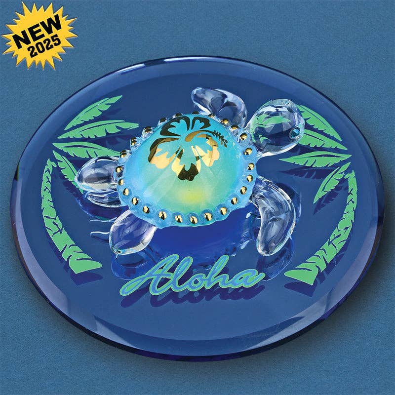Glass Baron - S3 261-AL: Sea Turtle "Aloha" (Large)