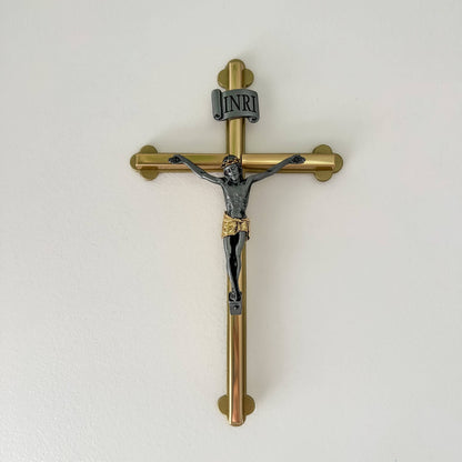 Abbey + CA Gift - 2-tone Wall Crucifix 8”