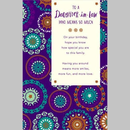 DICKENS INC. - Birthday Daughter In Law | AGTC | MD | AFM06793501Q