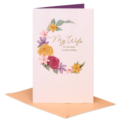DICKENS INC. - Anniversary Card for Wife (Our Love Story)