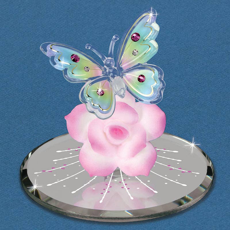 Glass Baron - P4 322-BZ: Butterfly, Bedazzled
