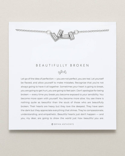 Bryan Anthonys - Beautifully Broken Necklace: Silver