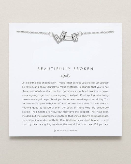 Bryan Anthonys - Beautifully Broken Necklace: Silver