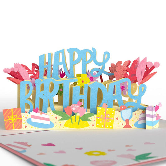 Lovepop Cards - It's Time to Celebrate Birthday 5''x7'' Card, Birthday Cards