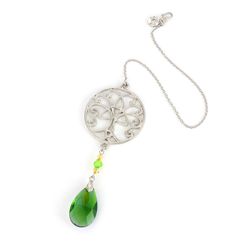 Celtic Ore Crafts - IRG-002B Celtic Suncatcher Tree of Life............: Silver / One Size