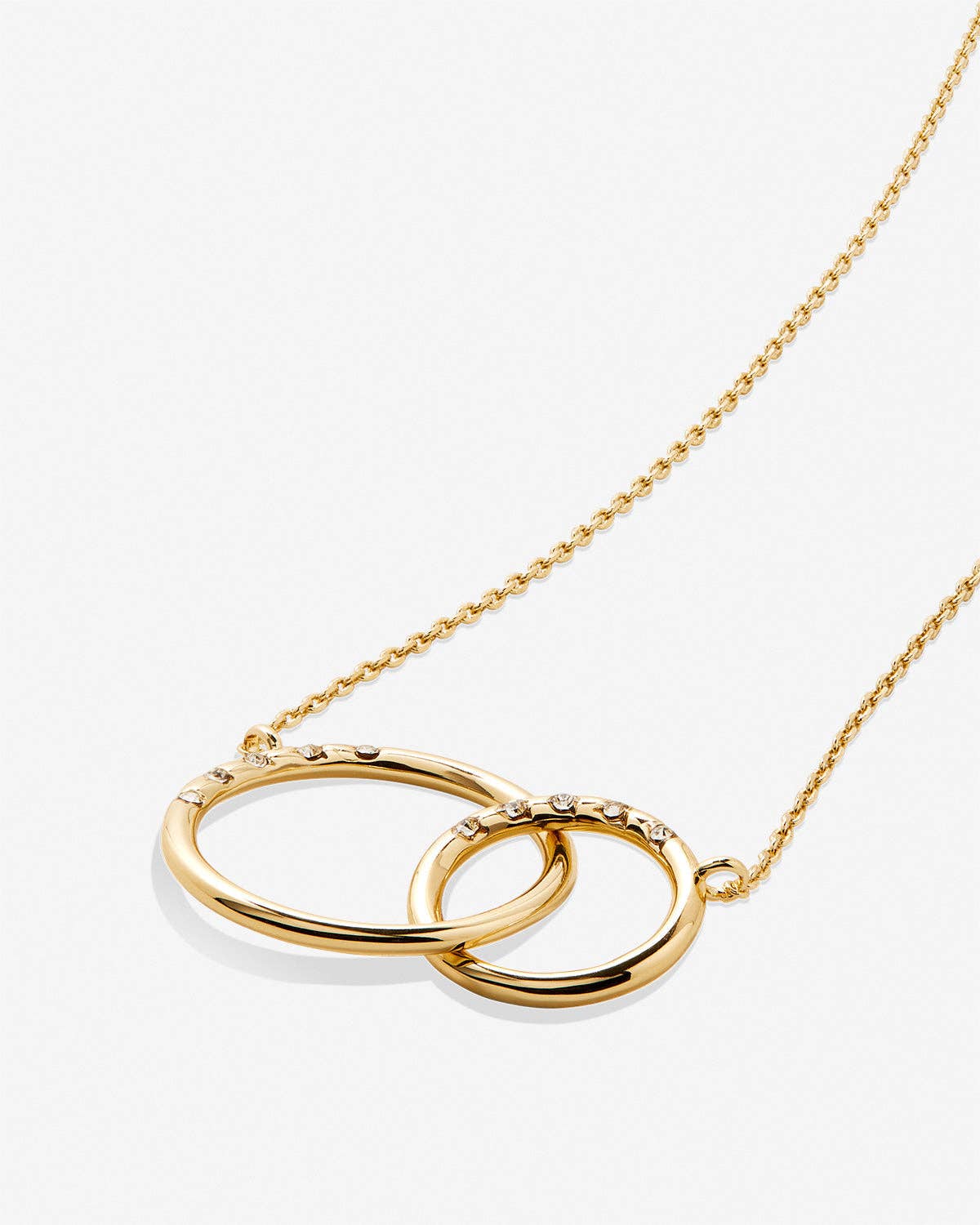 Bryan Anthonys - Family Interlocking Circles Necklace: 14k Gold