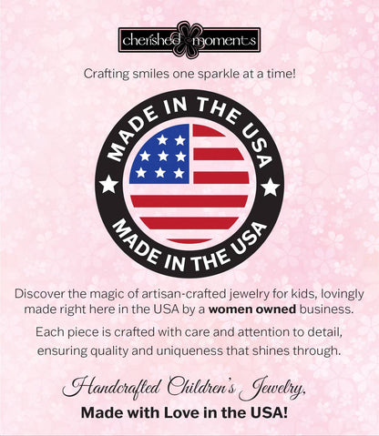 Cherished Moments - Girls Sterling Silver Multi-Color Pearl Baby & Kids Bracelet: Large 6-12 Years