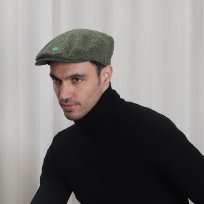 Celtic Ore Crafts - HAT-013B Everyman Tweed Cap Green: 7.00 / Medium