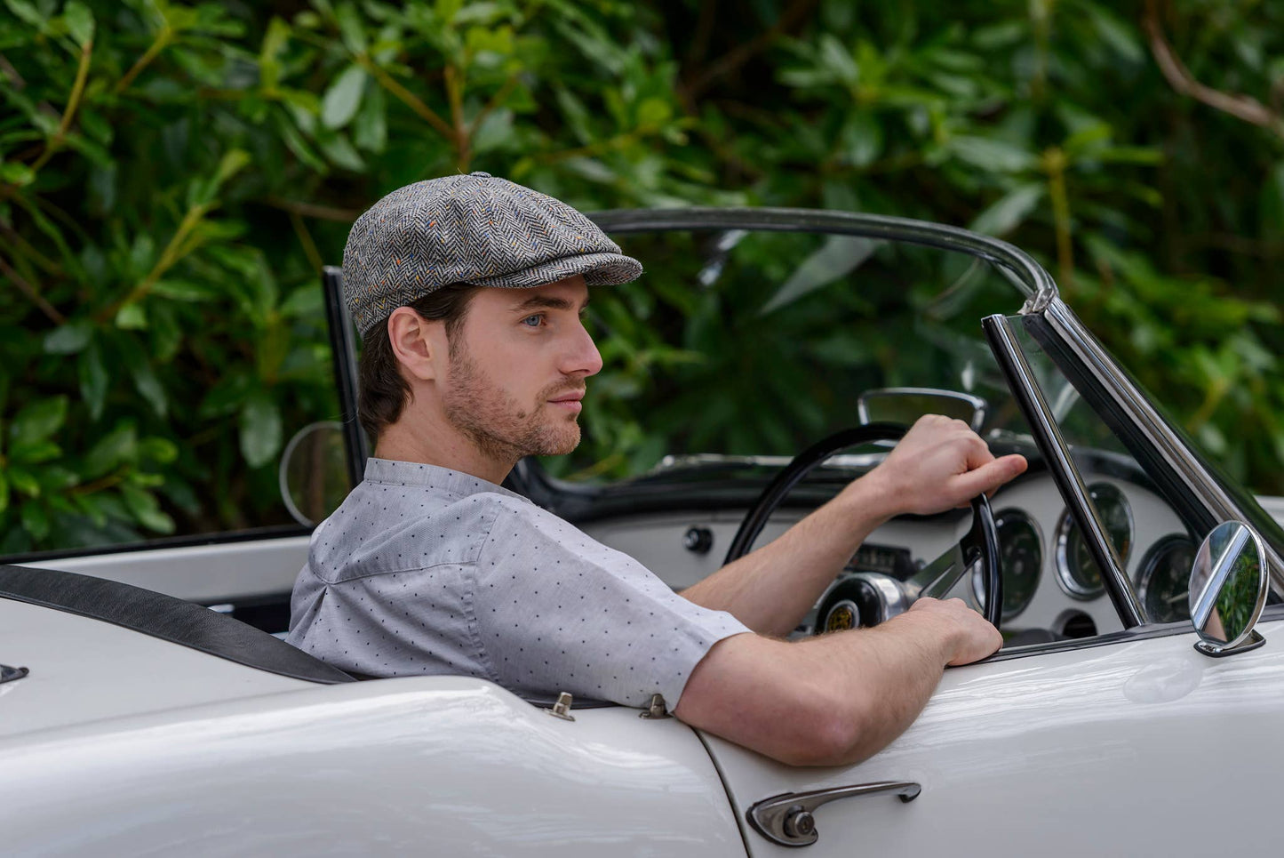 Mucros Weavers - Driving Cap 01: L