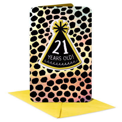 DICKENS INC. - 21st Birthday Card for Anyone (Celebrate in Style)