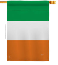 Load image into Gallery viewer, Two Group Flag Co - Flag Ireland Country Garden House 2-Sided Home Décor Yard: Double Sided-Thick Fabric / Garden Flag 13&quot; x 18.5&quot; Only
