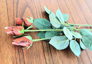 Home Run Accessories - Basketball Rose, Sports Rose, Basketball Flower