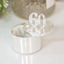 Load image into Gallery viewer, WIDDOP and Co. - Milestones Silverplated Trinket Box With Crystal 60
