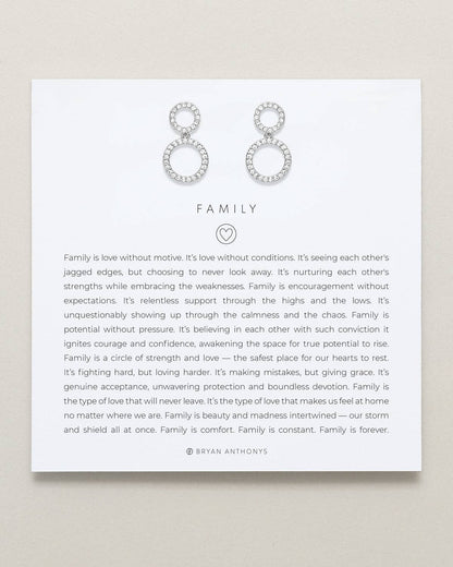 Bryan Anthonys - Family Drop Earrings: 14k Gold