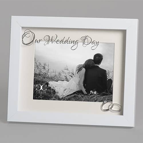 Roman - 8"H OUR WEDDING DAY FRAME