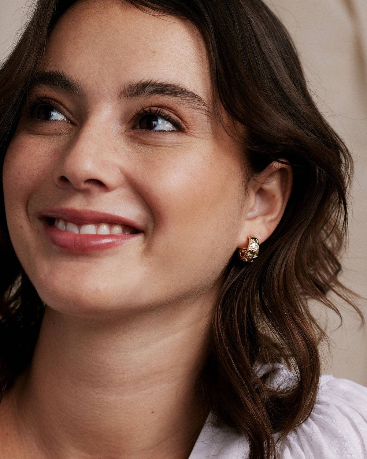 Bryan Anthonys - To the Moon and Back Hoop Earrings: Silver