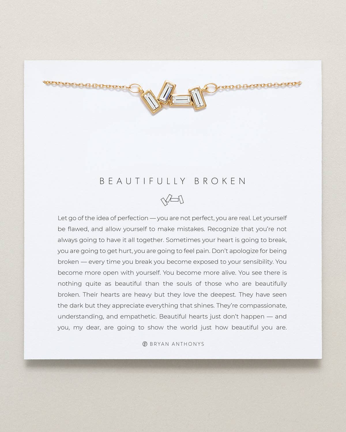 Bryan Anthonys - Beautifully Broken Necklace: Silver