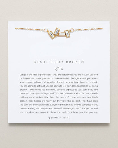 Bryan Anthonys - Beautifully Broken Necklace: Silver