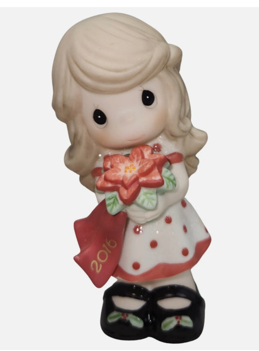 Precious Moments Dated”Wishing a Beautiful Christmas”2016