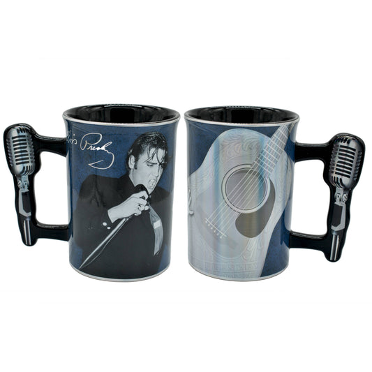 MID-SOUTH PRODUCTS - Elvis Mug - Metallic Guitar w/ Microphone Handle