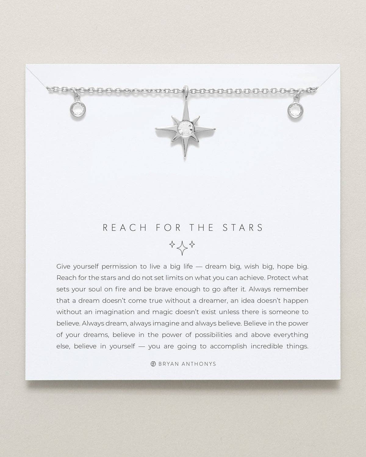 Bryan Anthonys - Reach For The Stars Choker: Silver
