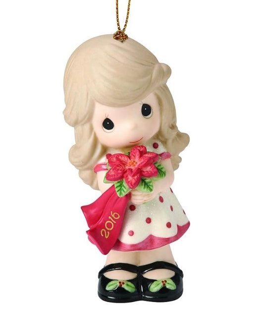 Precious Moment Dated”WISHING YOU A BEAUTIFUL CHRISTMAS”2016