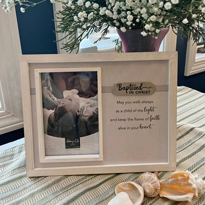 Abbey & CA Gift - Baptized In Christ Photo Frame