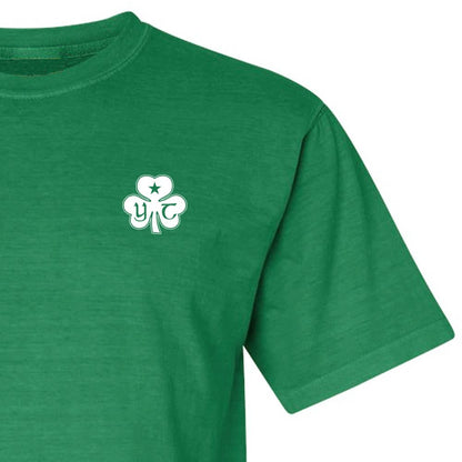 Charleston Apparel - Customizable Celtic Clover Shirt Irish Green St. Patrick's: Large