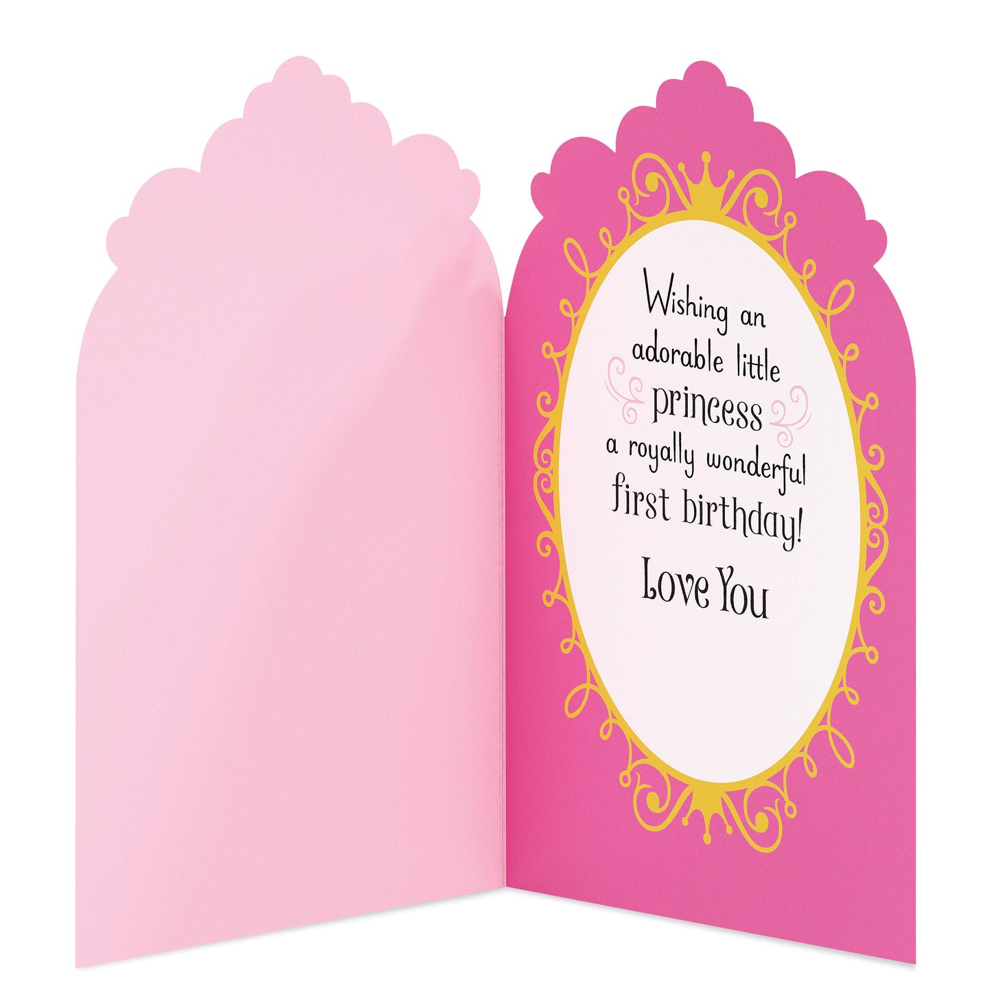DICKENS INC. - Birthday Age 1 | 1st Birthday Card for Baby Girl