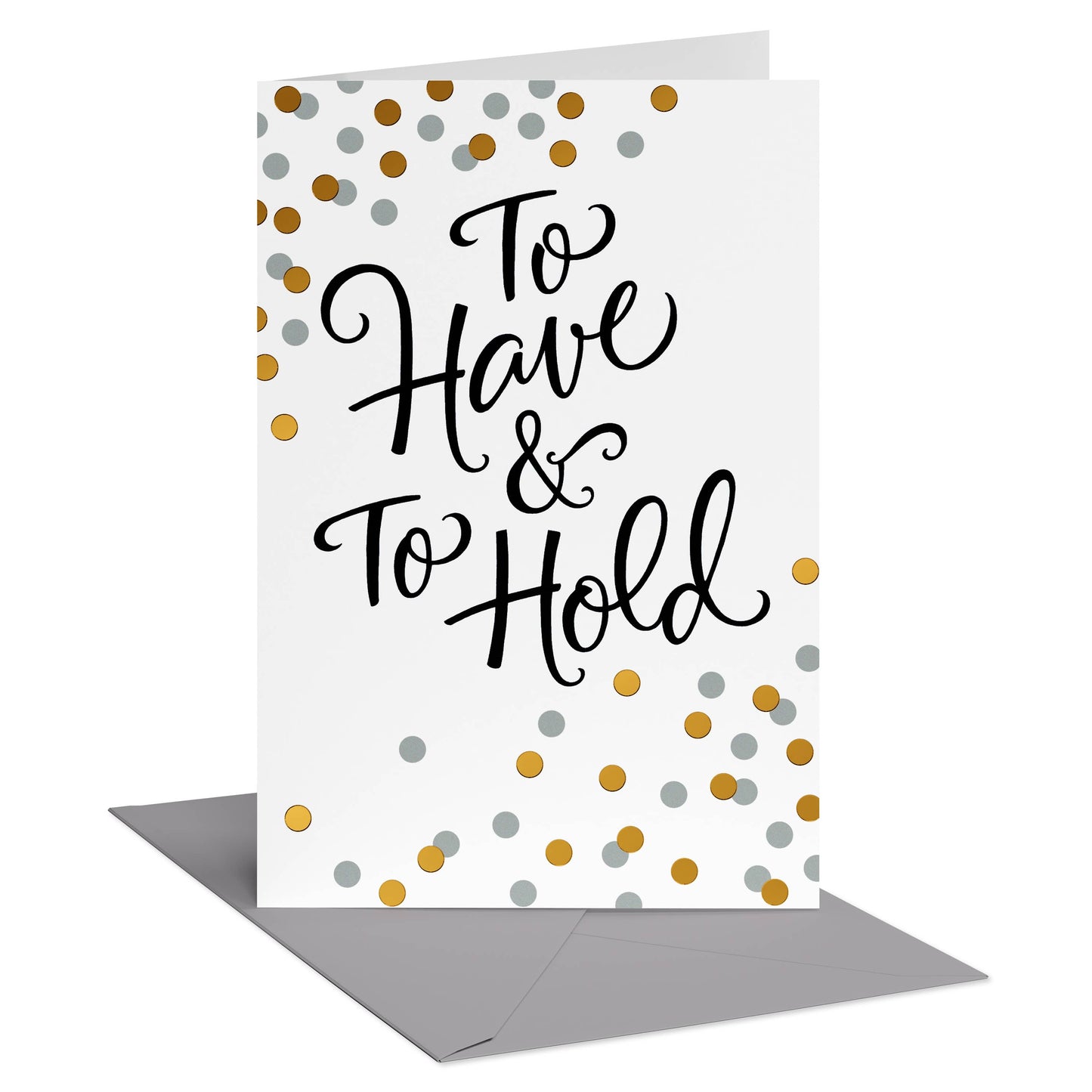 DICKENS INC. - Wedding Card for Bride and Groom (To Have & To Hold)