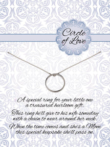 Cherished Moments - Circle of Love Keepsake Ring Gift for Baby Boys