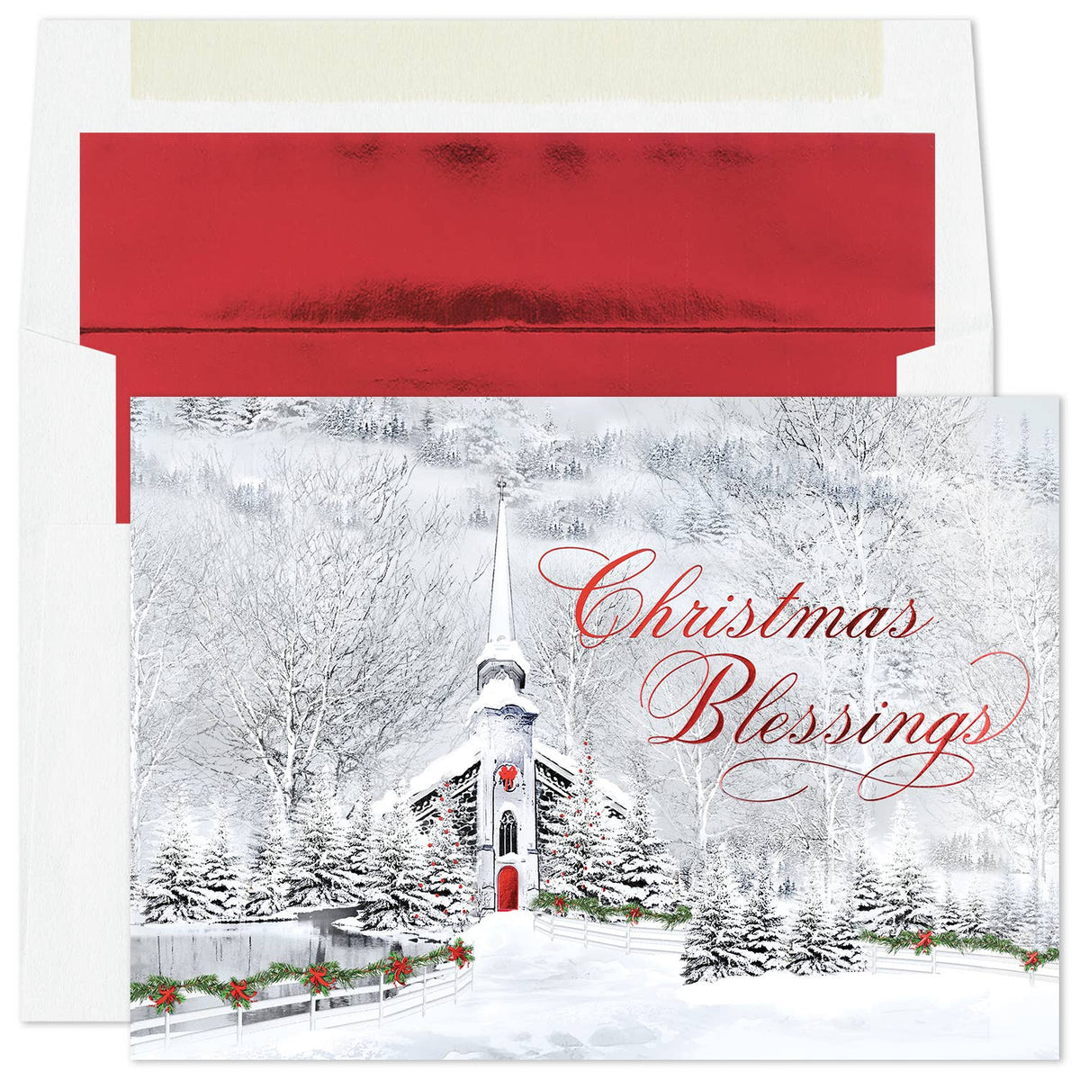 Masterpiece Studios - Winter Blessings Boxed Holiday Cards