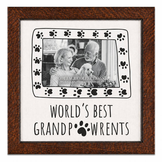Cottage Garden - Photo Frame Worlds Best Grandpawrents