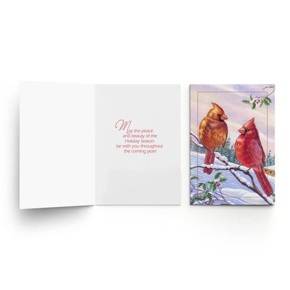 Masterpiece Studios - Cardinal Cheer Boxed Holiday Cards