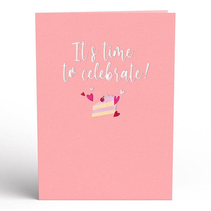 Lovepop Cards - It's Time to Celebrate Birthday 5''x7'' Card, Birthday Cards