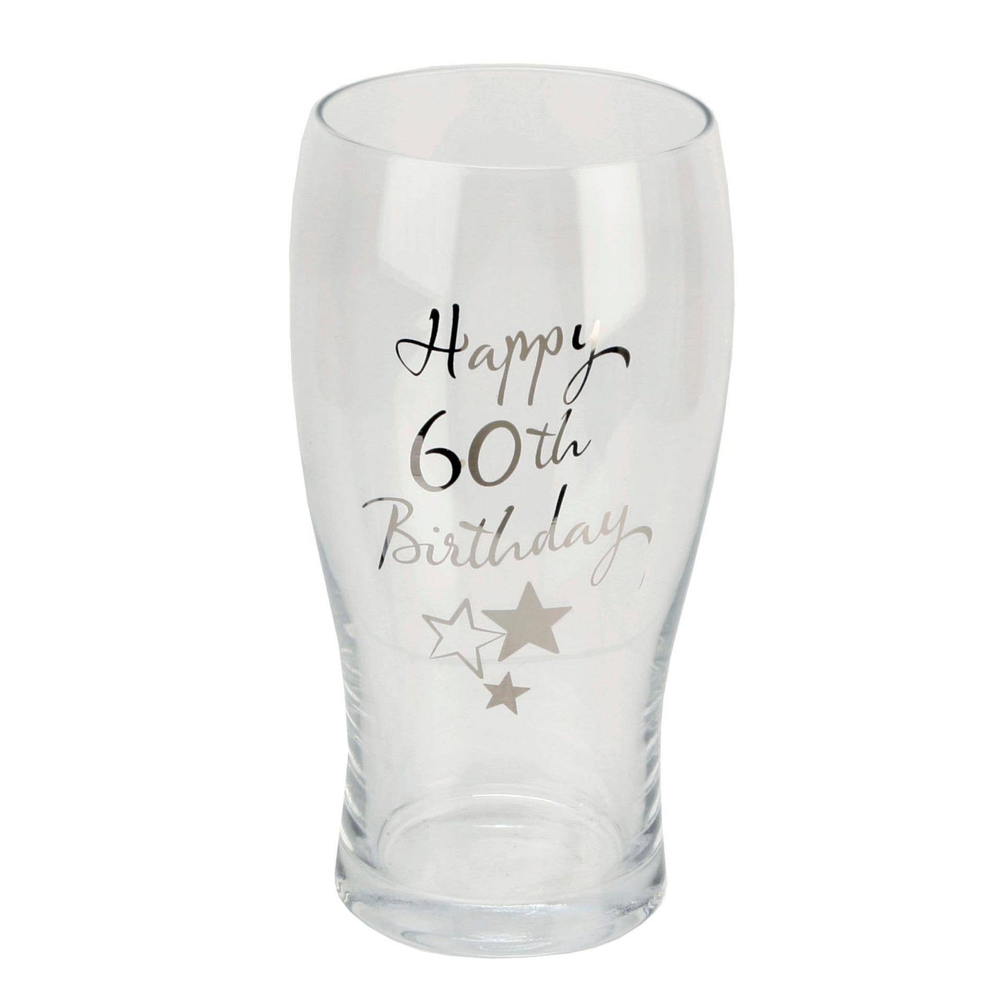 WIDDOP and Co. - Milestones Beer Glass 60th Birthday