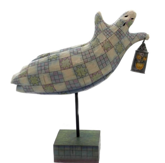 Ghostly Haunt Flying Ghost Figurines