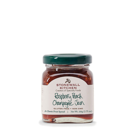 Stonewall Kitchen Raspberry Peach Champagne Jam 3.75 oz
